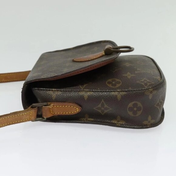 LOUIS VUITTON Monogram Saint Cloud MM Shoulder Bag M51243 LV Auth 141836 - Picture 6 of 16